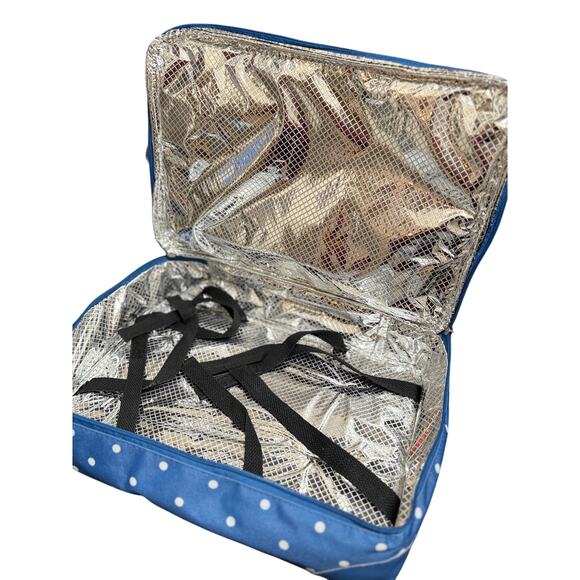 Brand New Temptations by Tara Cooler Bag - Blue Polka Dot - Picture 2 of 7